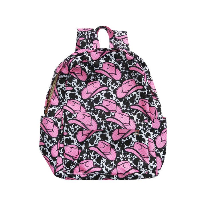Aier Wholesale - Wholesale Backpack – Child - Baby Kids Children Western Hats Cow Prints Back Bags2