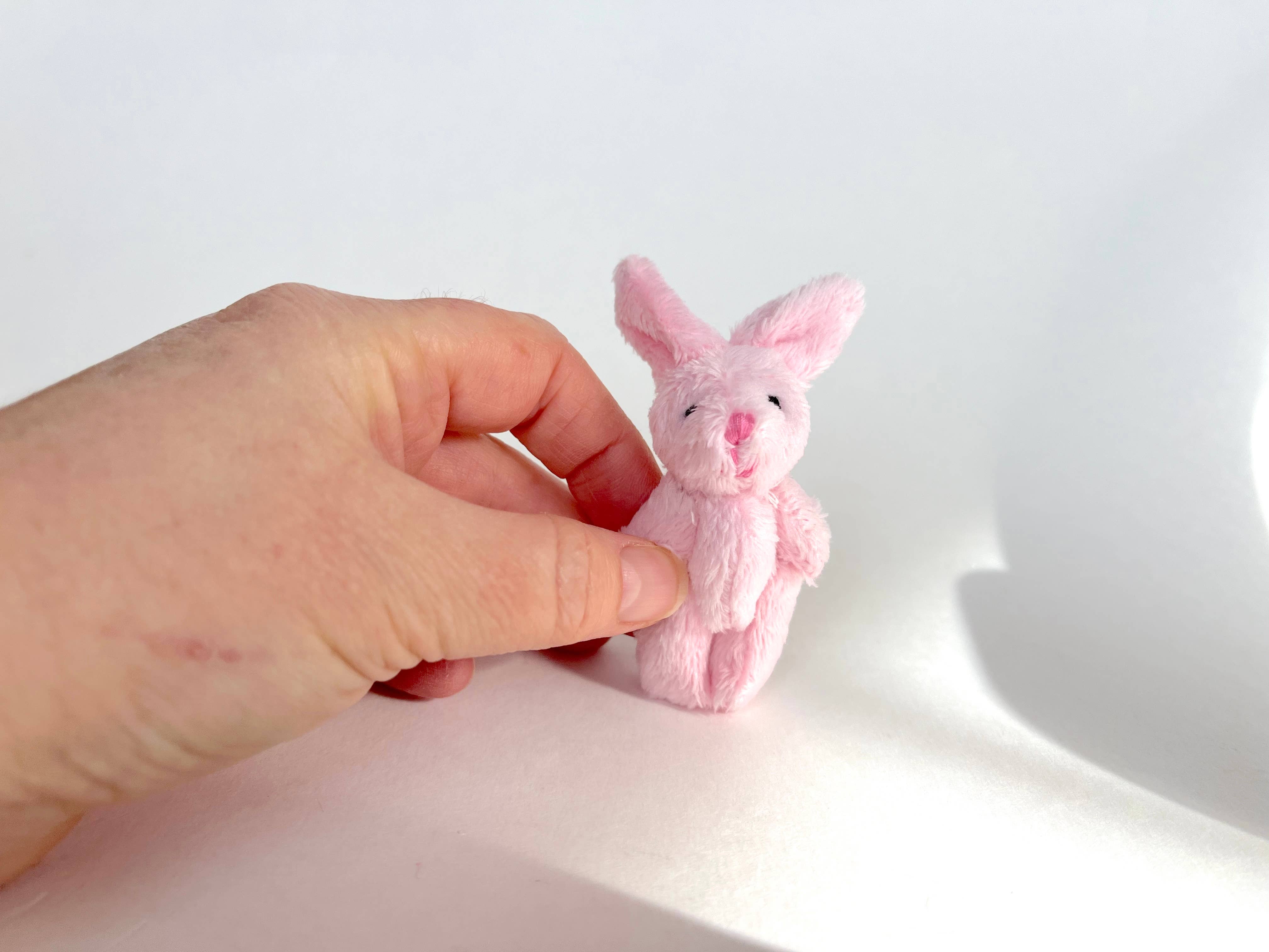 The Gifted Rat - Wholesale Stuffed/Plush Toy - Kids & Baby - Miniature Plush Bunny Rabbit Pink8