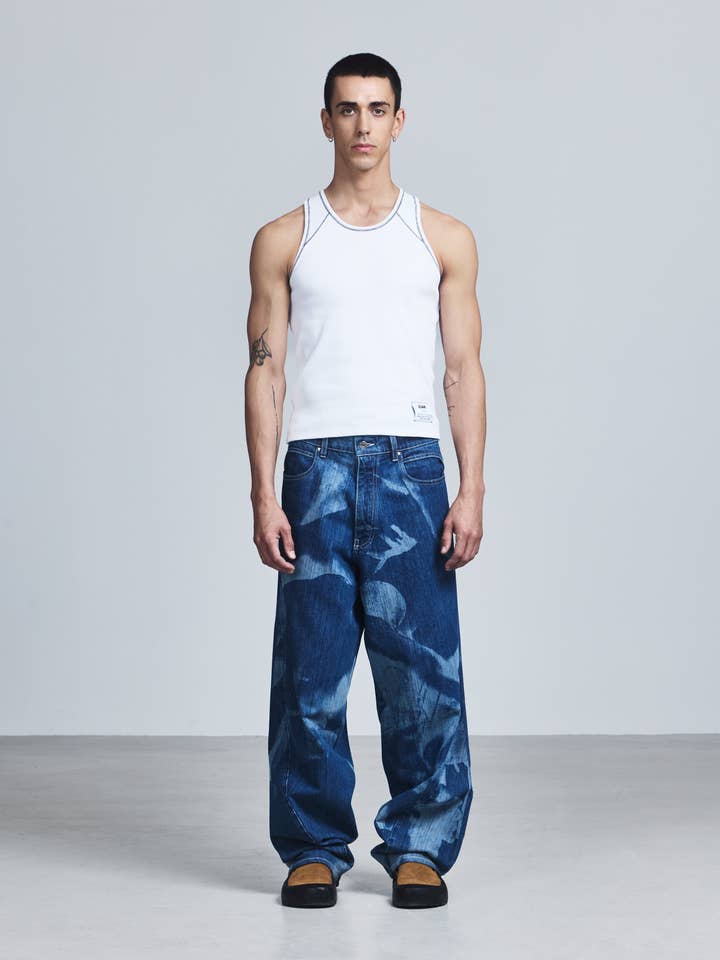 Contrast Movement Vest for wholesale by Saul Nash