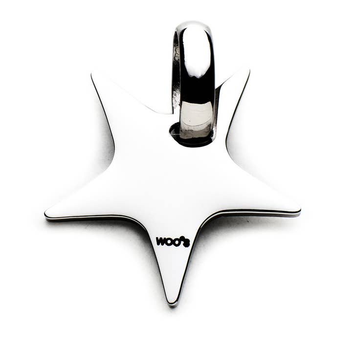 Pendente Estrela 2.5Cm por atacado de Woo's pure feelings