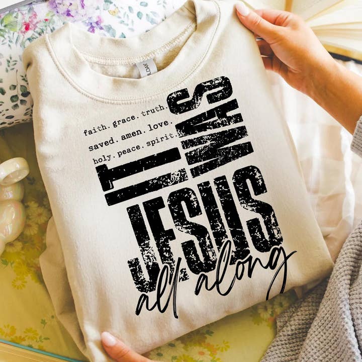 Maglietta "Era Gesù Fin dall'Inizio", Felpa Religiosa di Fede per la vendita all'ingrosso da parte di NVC Ecommerce LLC