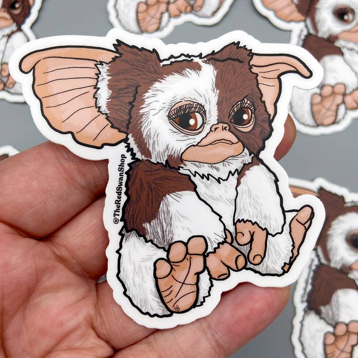 The Red Swan Shop - Wholesale Sticker - Vinyl Decal - Gizmo - Gremlins1