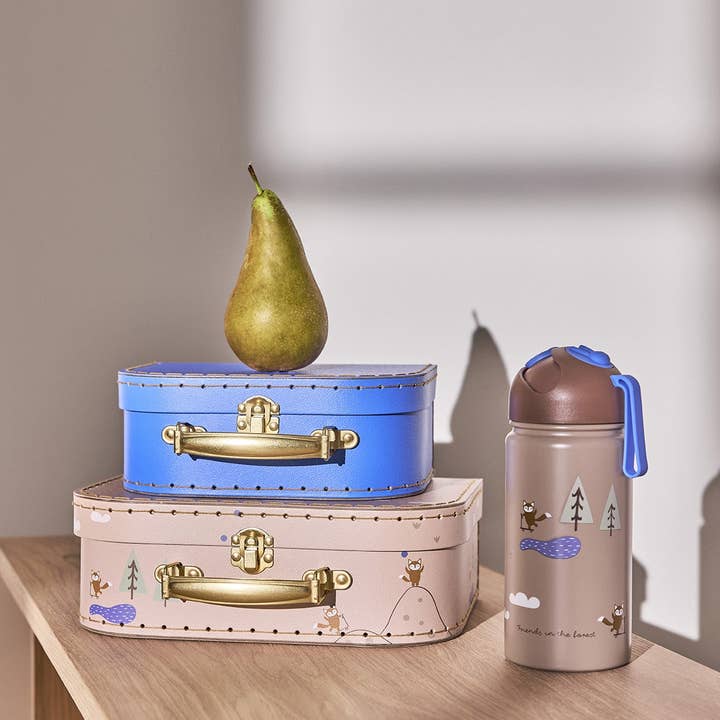 OYOY LIVING DESIGN A/S - Wholesale Water Bottle - Friends in the Forest Bottle - 360ml1