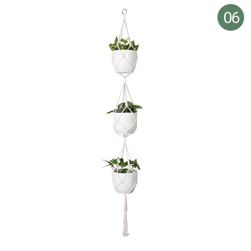 Homerely (We Cover All Import Duties) - Wholesale Hanging Planter - Handmade Macrame Plant Hangers (Plants and pots excluded)5