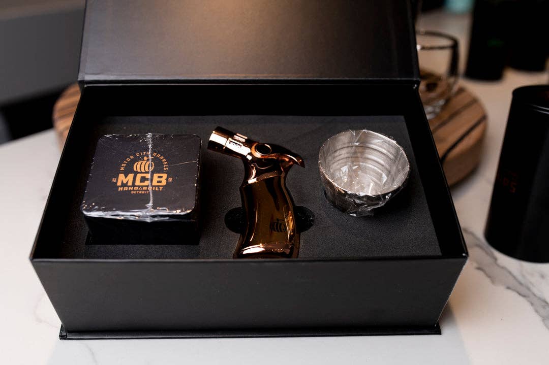 Motor City Barrels - Wholesale DIY Drink Kit - Cubed Series Barrel Smoked Cocktail Kit7