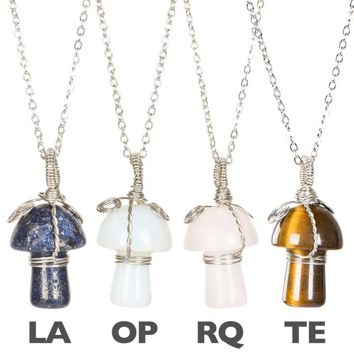 Benjamin International - Wholesale Pendant/Charm Necklace - Mushroom Pendant Necklaces2