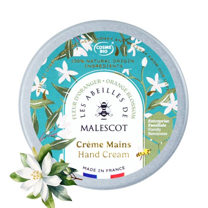 Honey Hand Cream - Orange Blossom for wholesale by Les Abeilles de Malescot