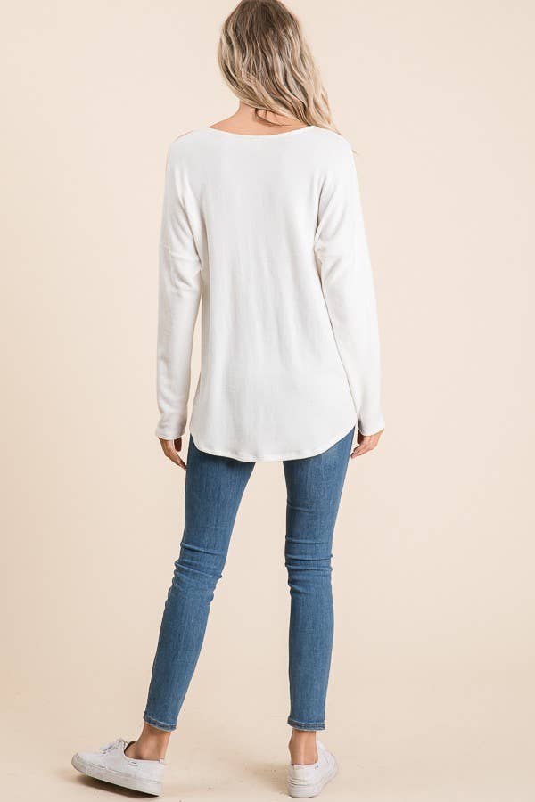 lovely melody - Vente Haut en maille – femme - LMT124 - Haut en maille colorblock en cachemire 21