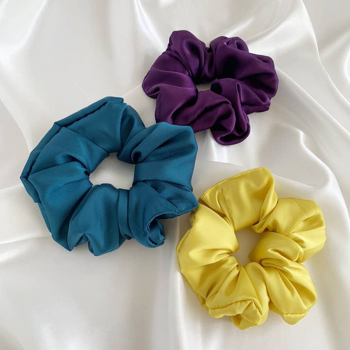 Satin Scrunchies - conjunto sereia por atacado de KUOR