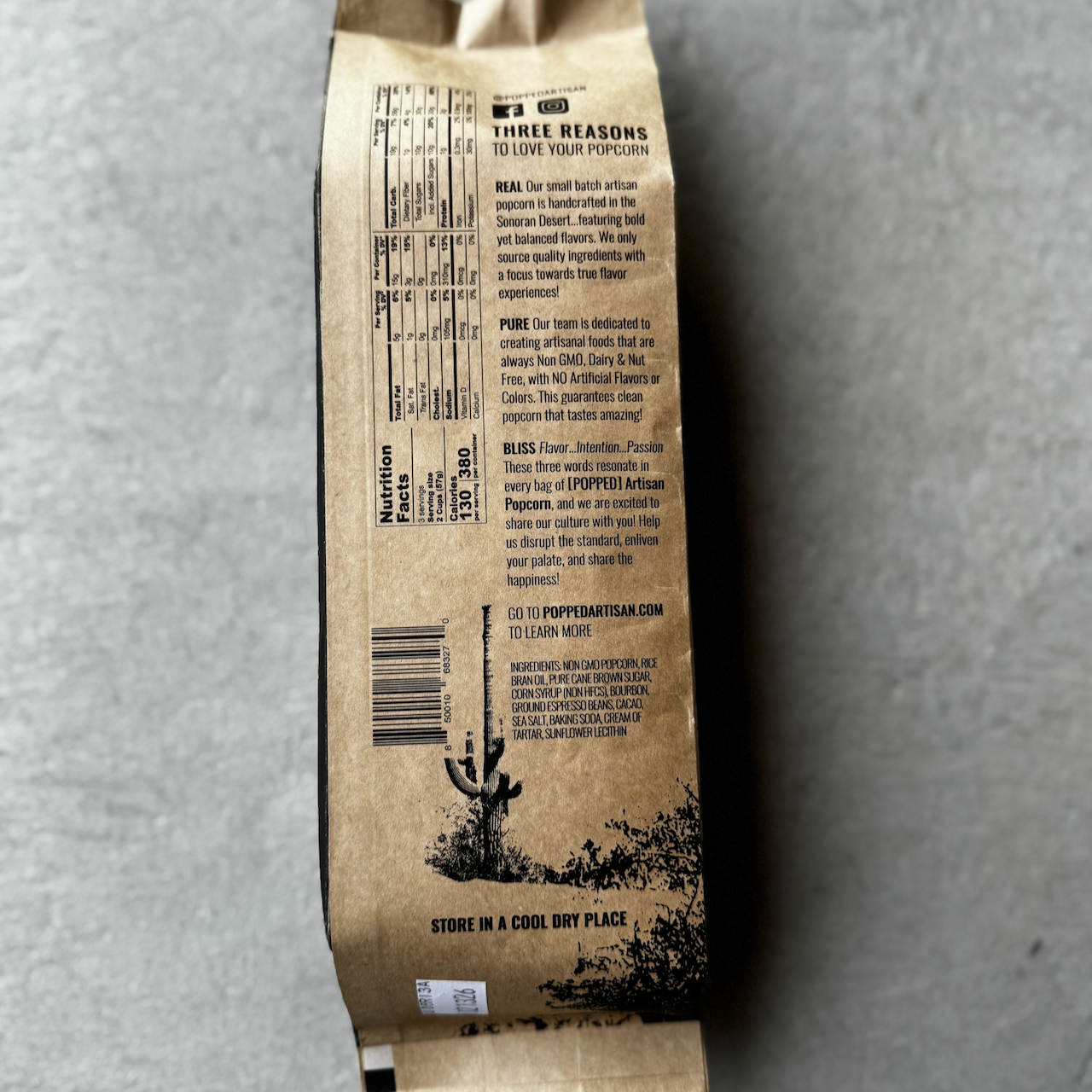 POPPED Artisan Popcorn - Wholesale Popcorn - Bourbon Espresso Caramel Artisan Popcorn1