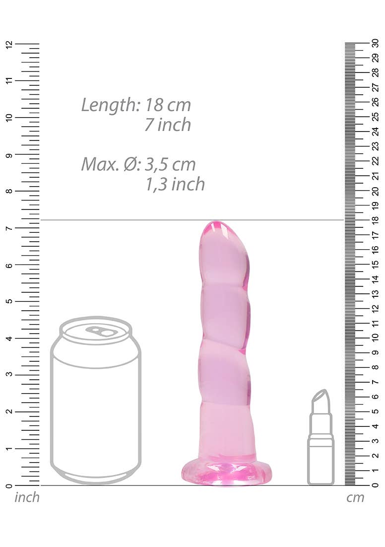 Shots - Wholesale Sex Toy - Non Realistic Dildo With Suction Cup - 7''/ 17cm6