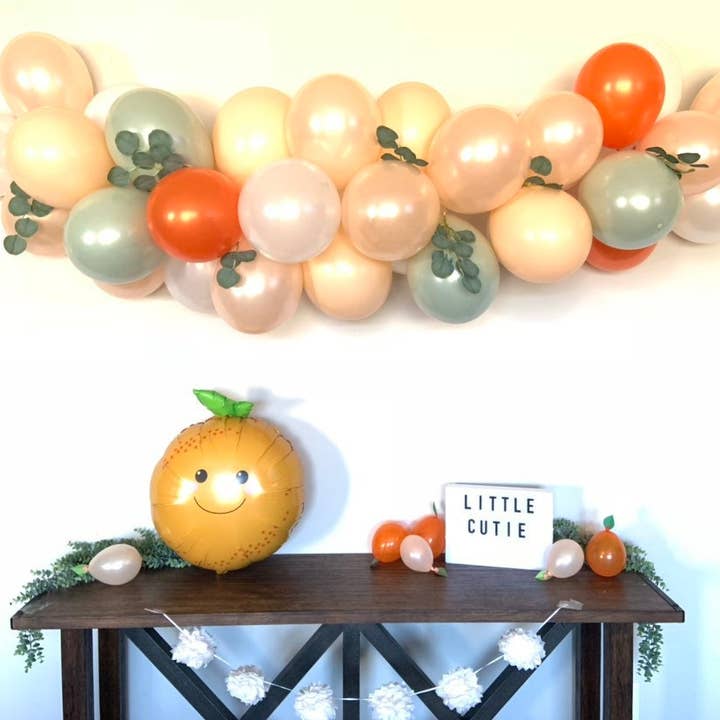 Hullaballoons - Vente Fanion/guirlande - Kit de guirlande de ballons Little Cutie | Kit de guirlande bricolage de 4 pieds