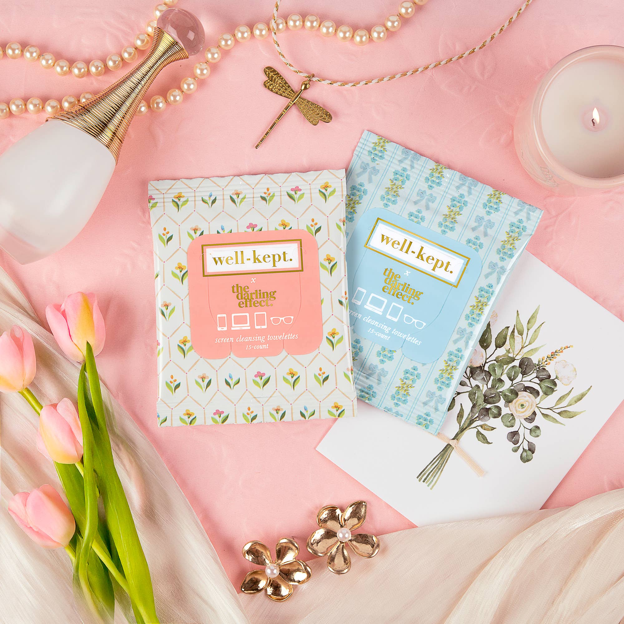 Well-Kept, Screen Wipes - Wholesale Cleaning Cloth - Isla Screen Cleansing Towelettes/ Tech Wipes  2