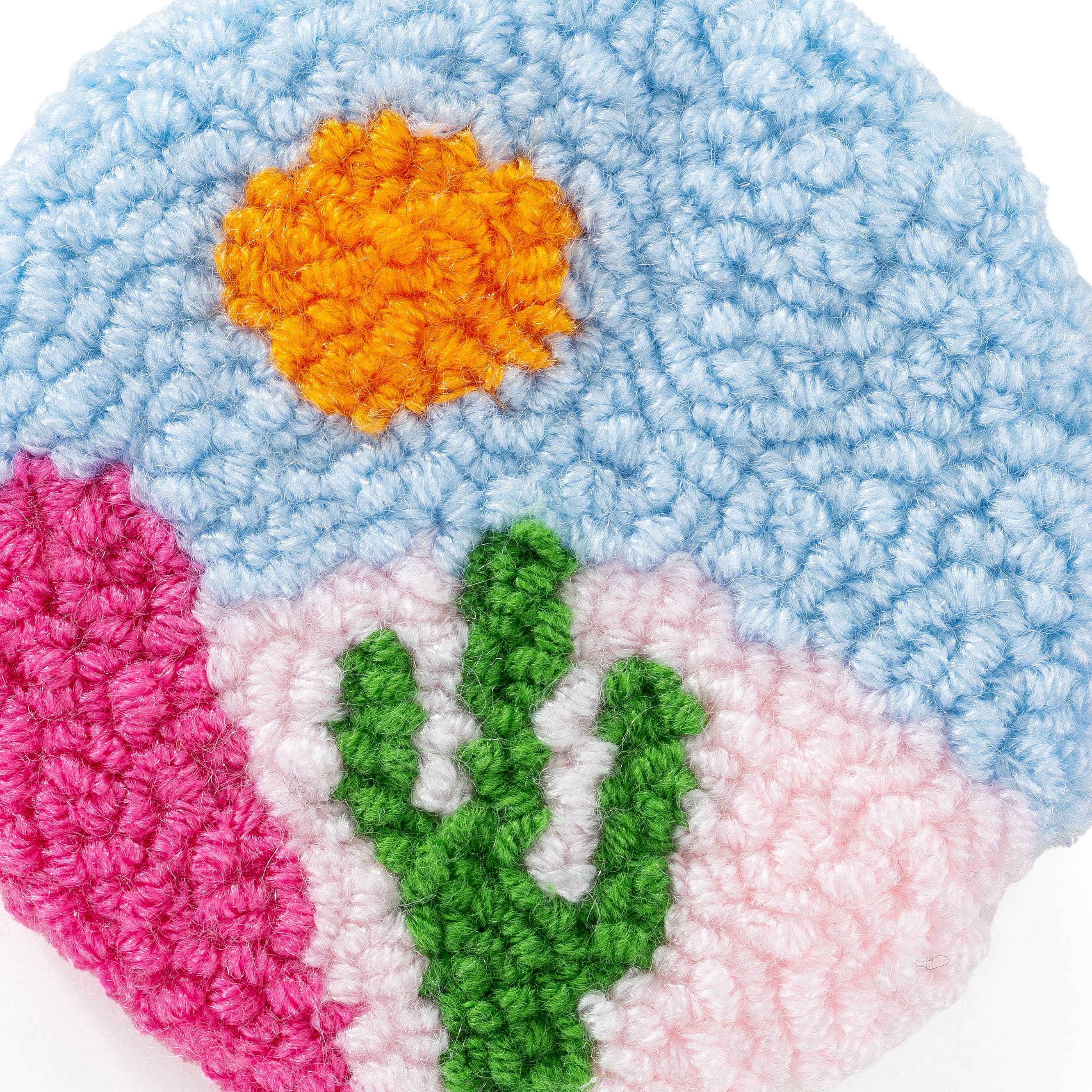 EmbroiderywithAycan - Vendita all'ingrosso Sottobicchiere per auto - Donna - Accessori per Auto Desert, Set di 2 Sottobicchieri per Auto1