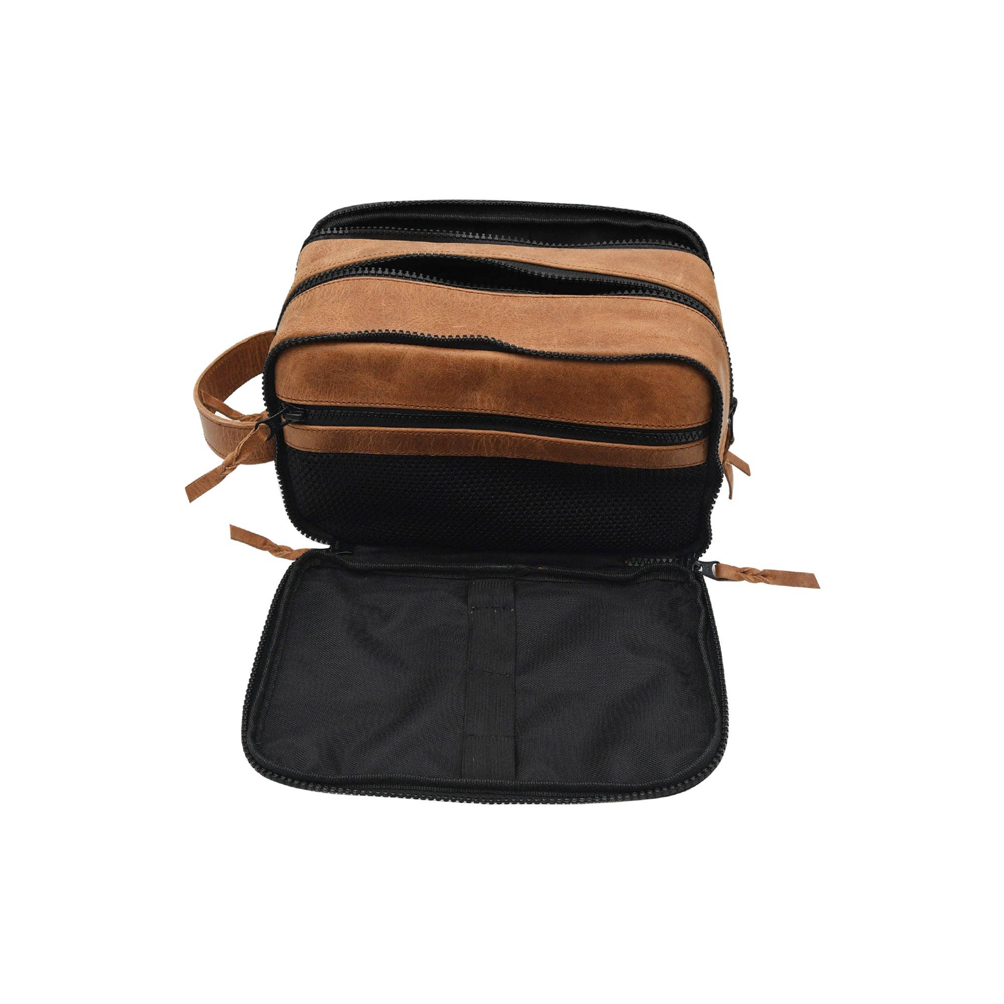 USA Leather Shop - Wholesale Toilettas - Heren - Benjamin Leren Toilettas – Reizenvriendelijk & Stijlvol1