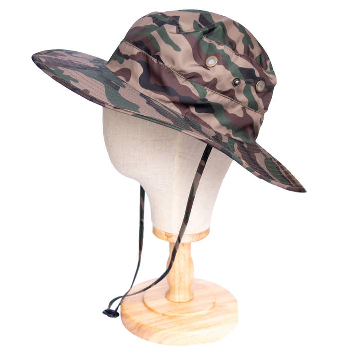 High Desert Gear - Wholesale Bucket Hat - Unisex - Lightweight Safari Australian Slouch Nylon Sun Hat2