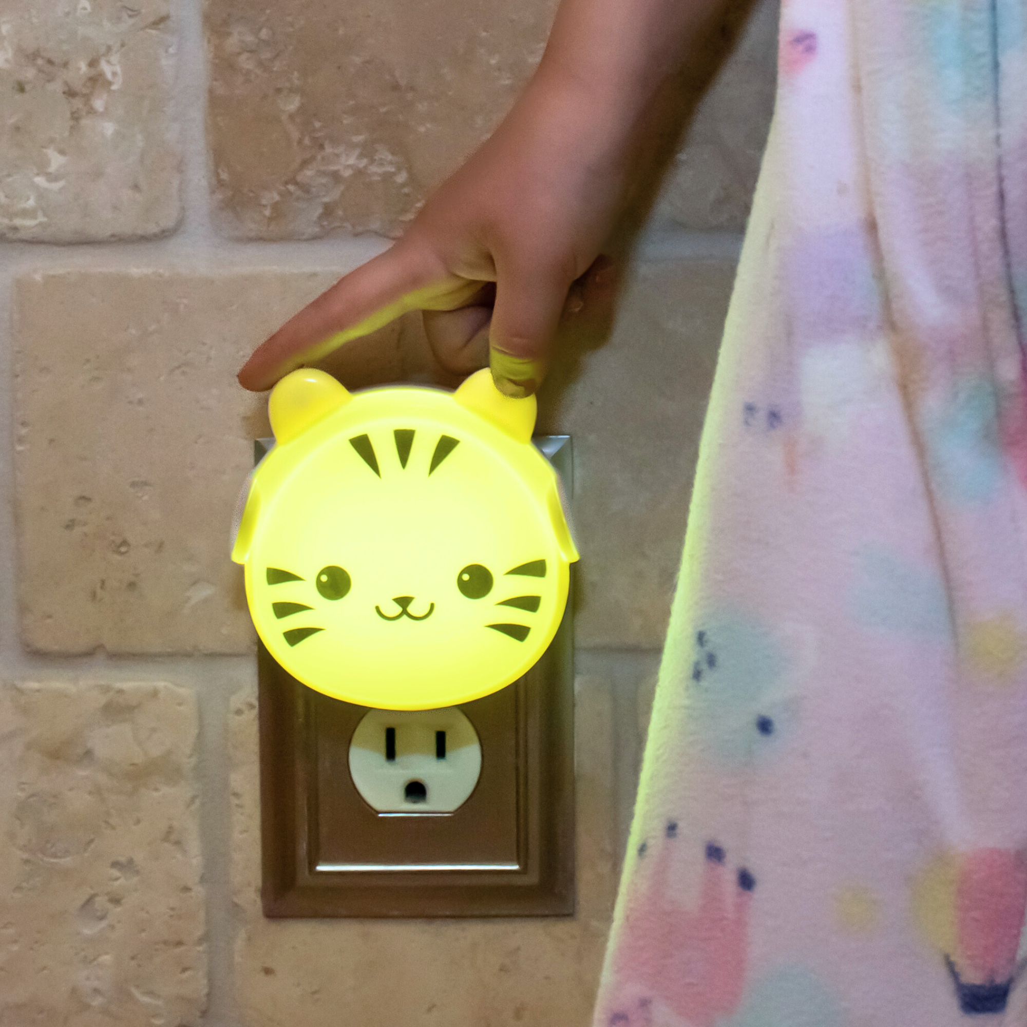 Lumieworld – Engroshandel Natlys - Børn og baby – LumiGlow børne-vejledning til vægstik med søde figurer7