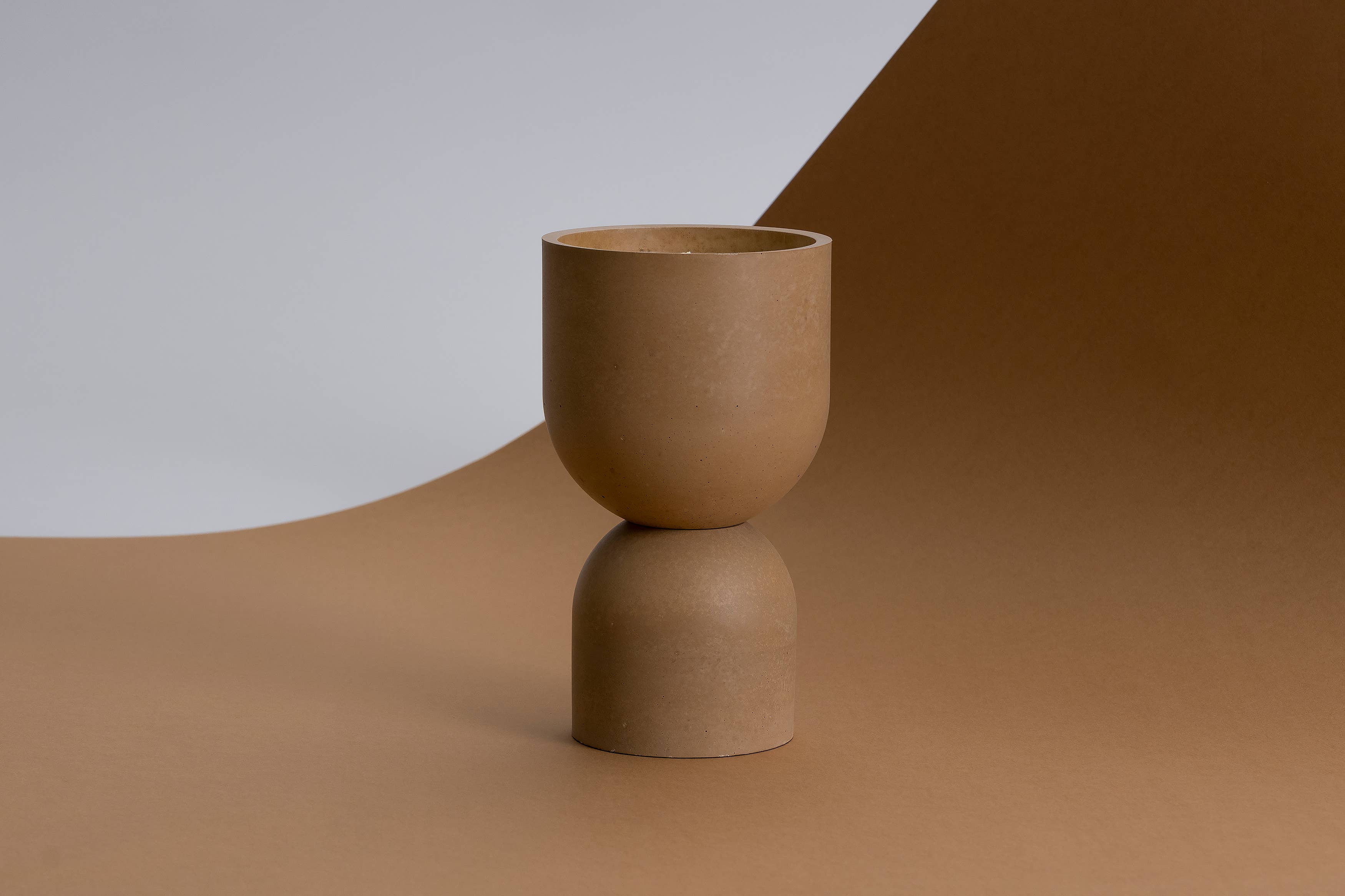 ZOA concept - Vente Bougie en bocal - Bougie artisanale en béton Coppa | nid d'abeille2