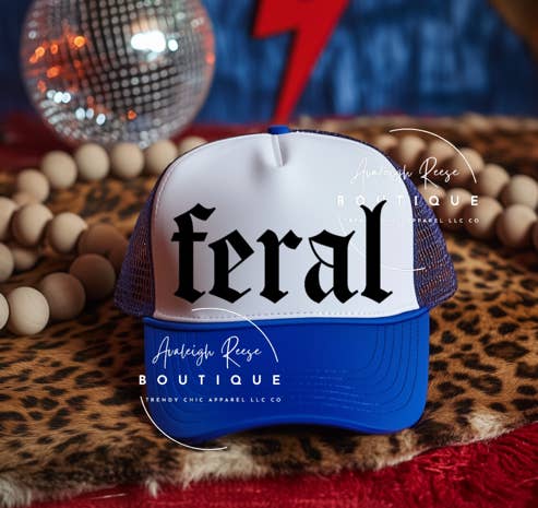 Trendy Chic Apparel LLC - Wholesale Trucker Hat - Women's - Feral - Trucker Hat