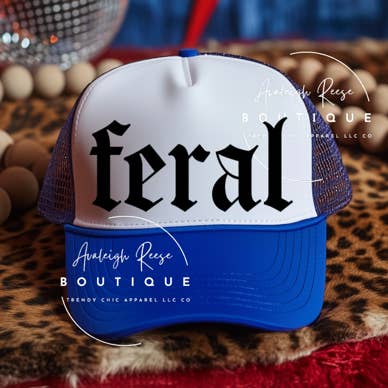 Trendy Chic Apparel LLC - Wholesale Trucker Hat - Women's - Feral - Trucker Hat0