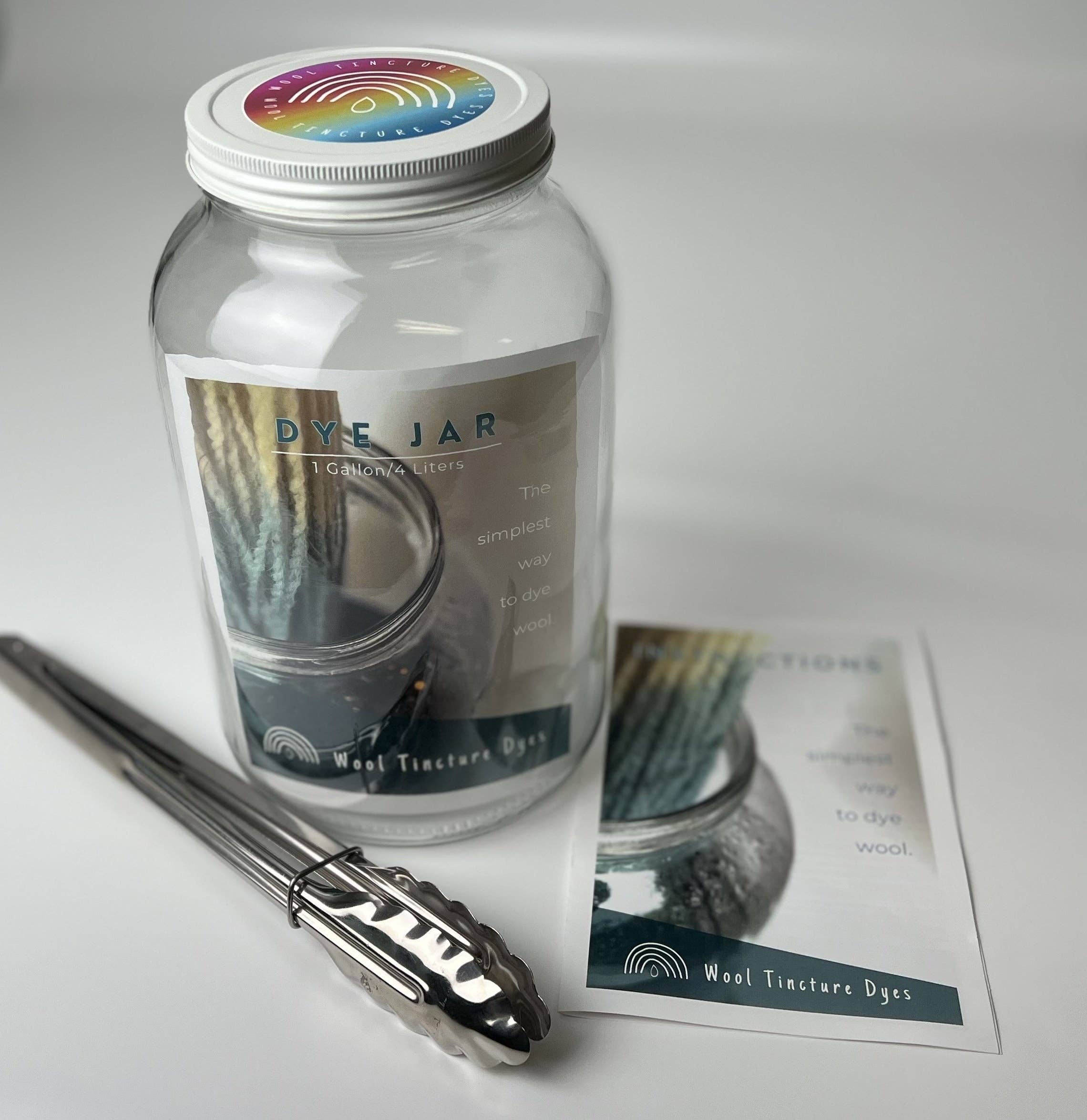 Wool Tincture Dyes - Wholesale Knitting/Crochet Supplies - Dye Jar Bundle - Workshop & Custom Kit Foundation