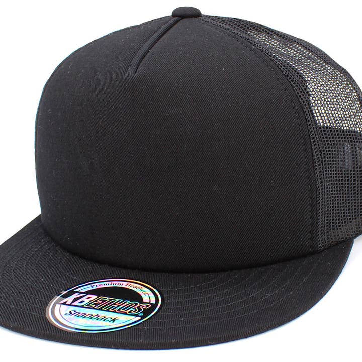 KBETHOS - Wholesale Trucker Hat - Unisex - Five Panel Flat Brim Trucker21