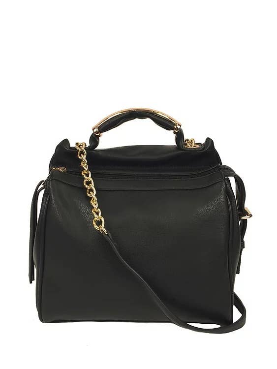 Plush Top Handle Satchel - BSC15012 for wholesale by KATIE Q