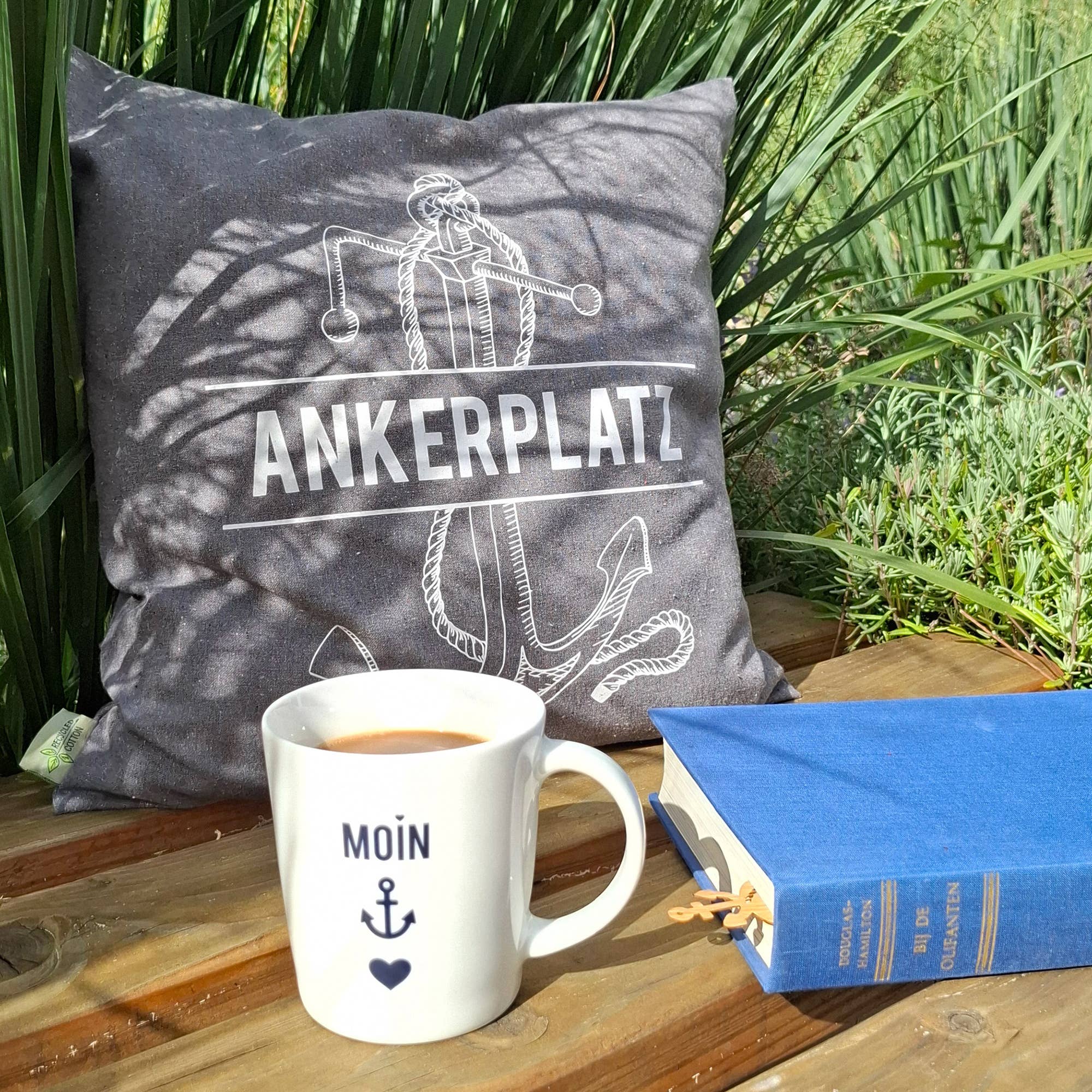 Bow & Hummingbird – Großhandel Zierkissenbezug – Maritimer Kissenbezug Ankerplatz2