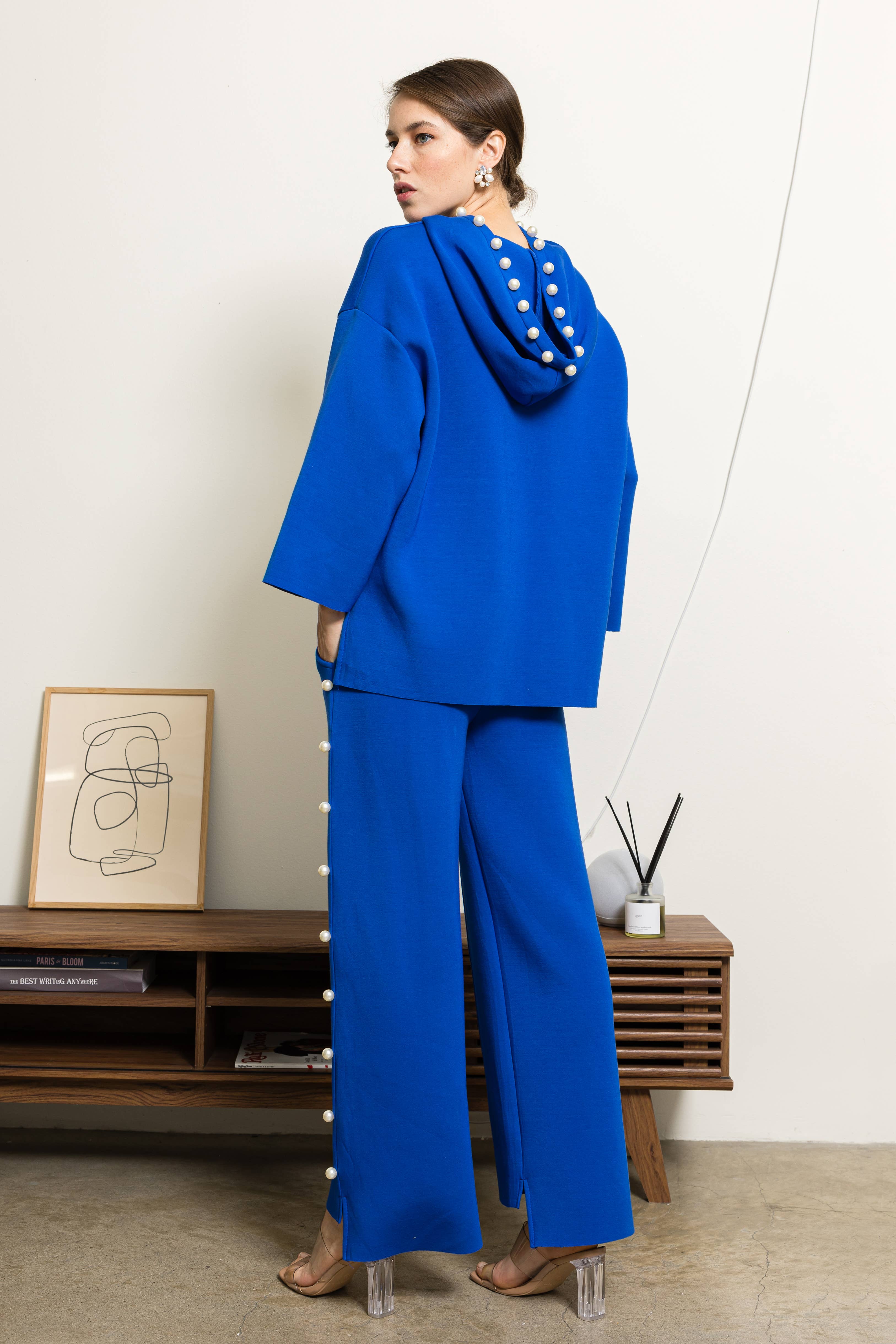 Joh Apparel – Großhandel Hose – Damen – Farrah French Scuba Pearl Lange Hose35