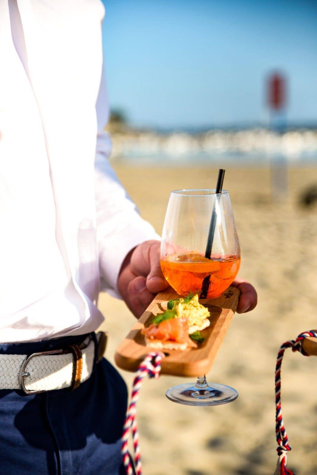 LE RÉGAL - Wholesale Serving Tray - Vigneron - Oak Wood Cocktail Plate2