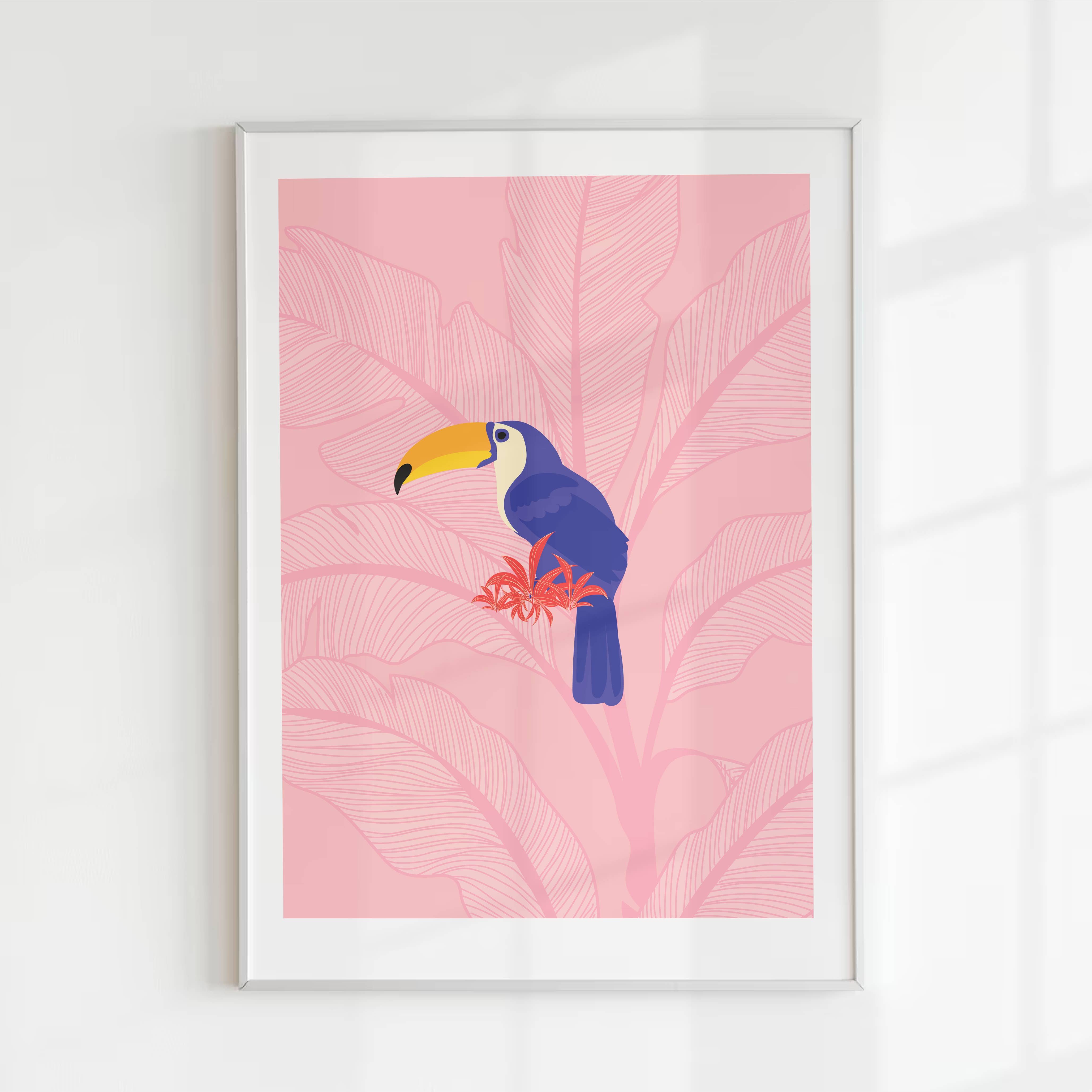 Studio Palanca - Wholesale Poster - Toucan children's bedroom illustration poster1