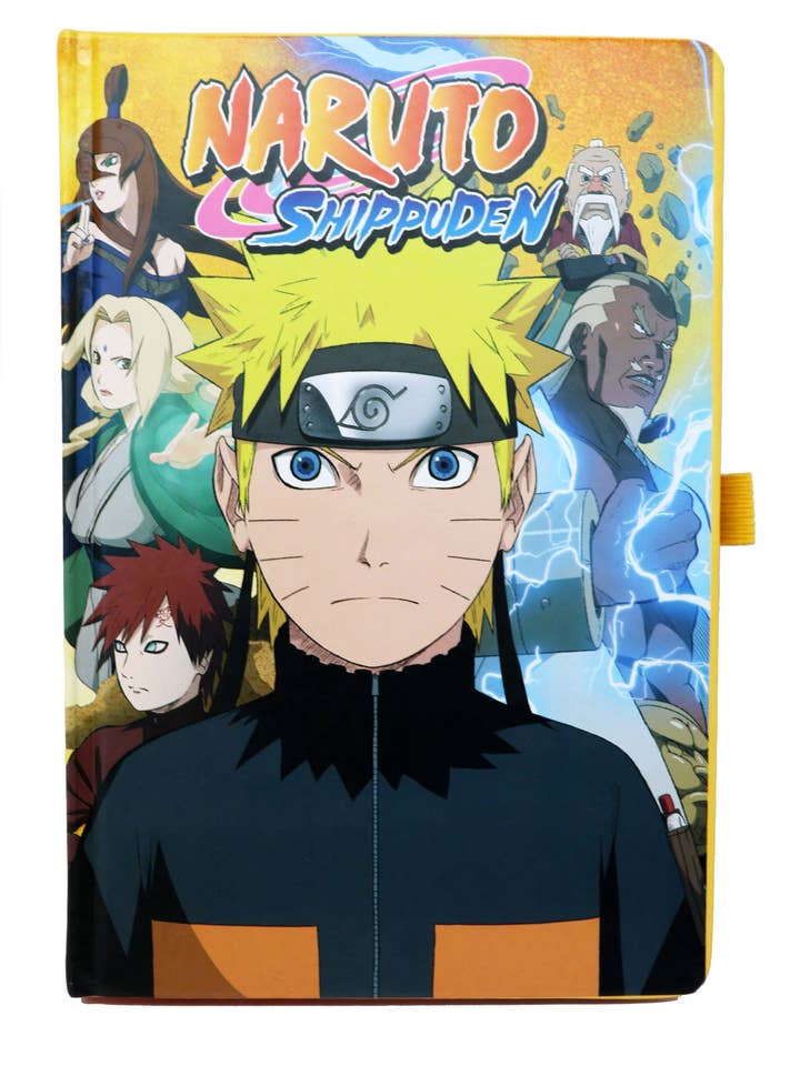 Naruto Shippuden - Premium A5 Notebook for wholesale by Pyramid America