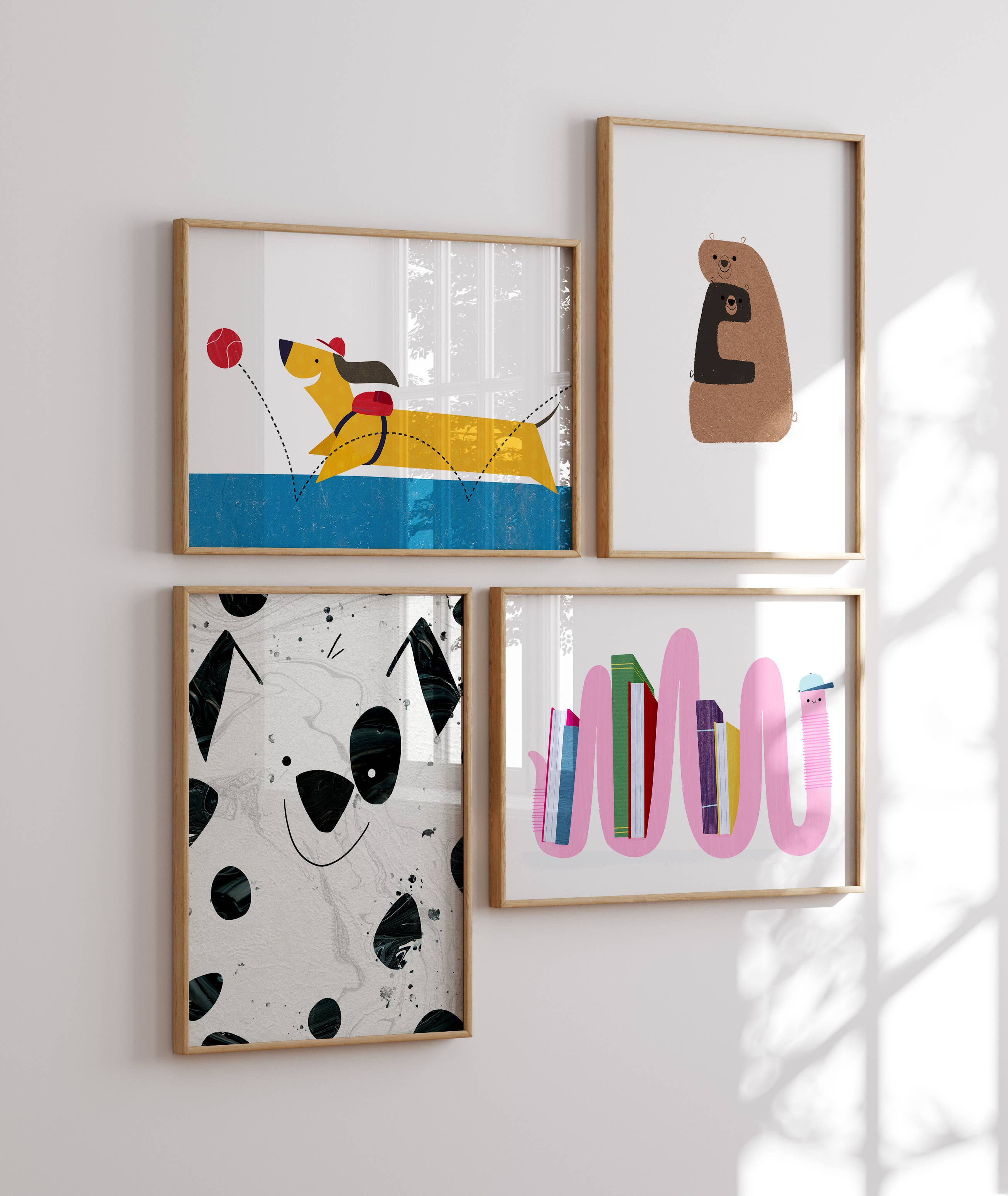 Sincerely, Rob - Wholesale Art Print - "Bear Hug" Print2