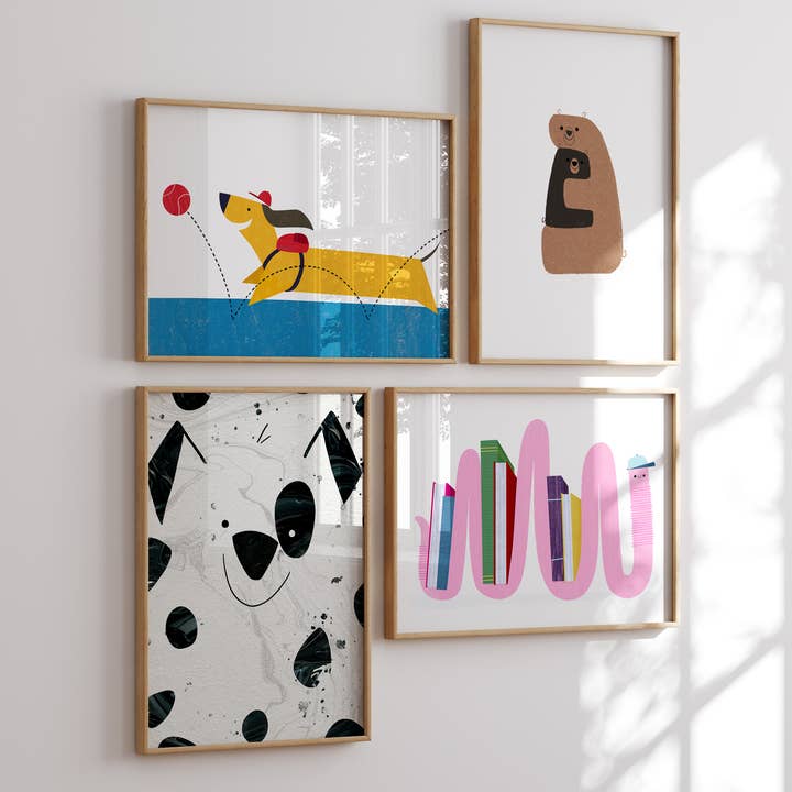 Sincerely, Rob - Wholesale Art Print - "Bear Hug" Print2