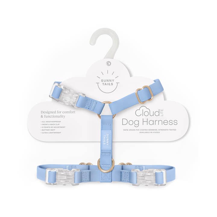 SUNNY TAILS - Wholesale Pet Harness - Dog - Mulberry Burgundy Cloud Lite Dog Harness
