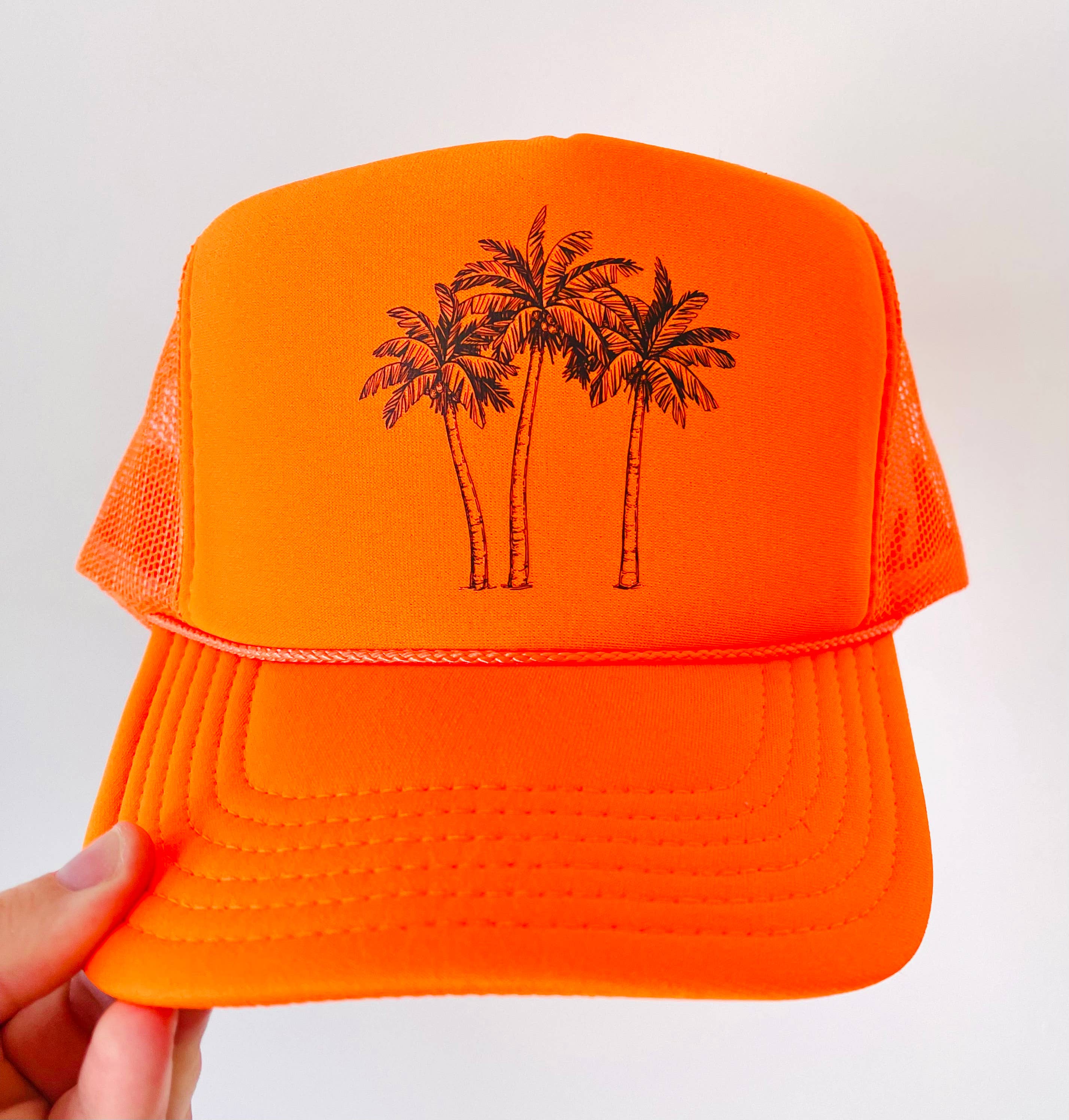 Rad Hat Society – wholesale Trucker hat – Unisex – Palm Trees5