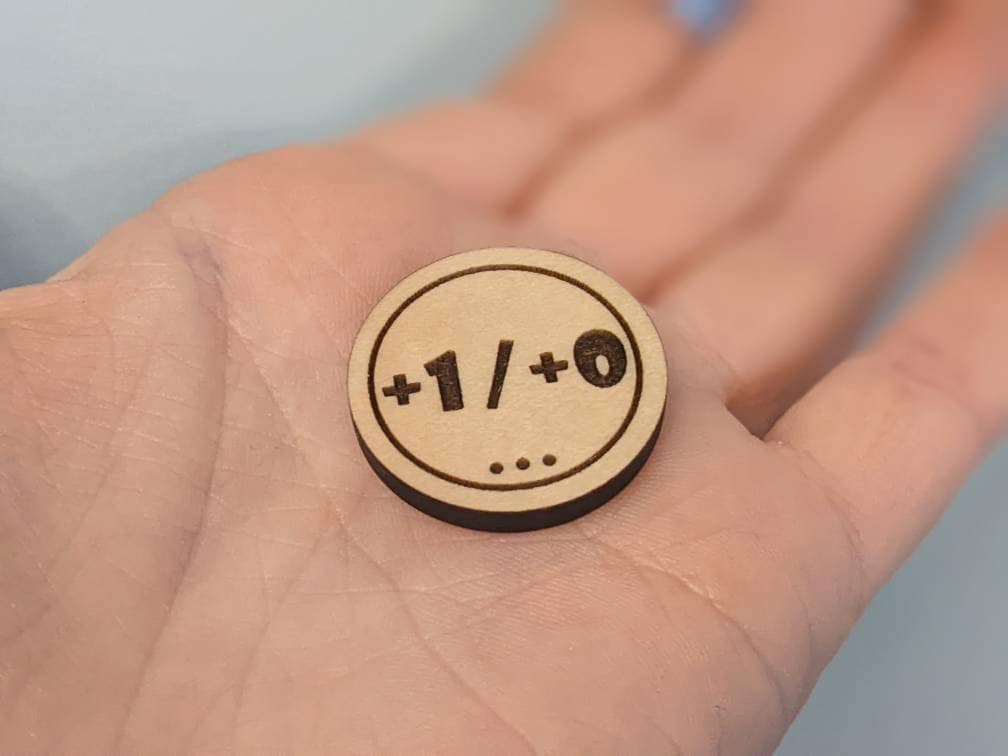 Chikai Shop - Vente Jeux de société - Jetons en bois PYO Magic : The Gathering pour compteurs5