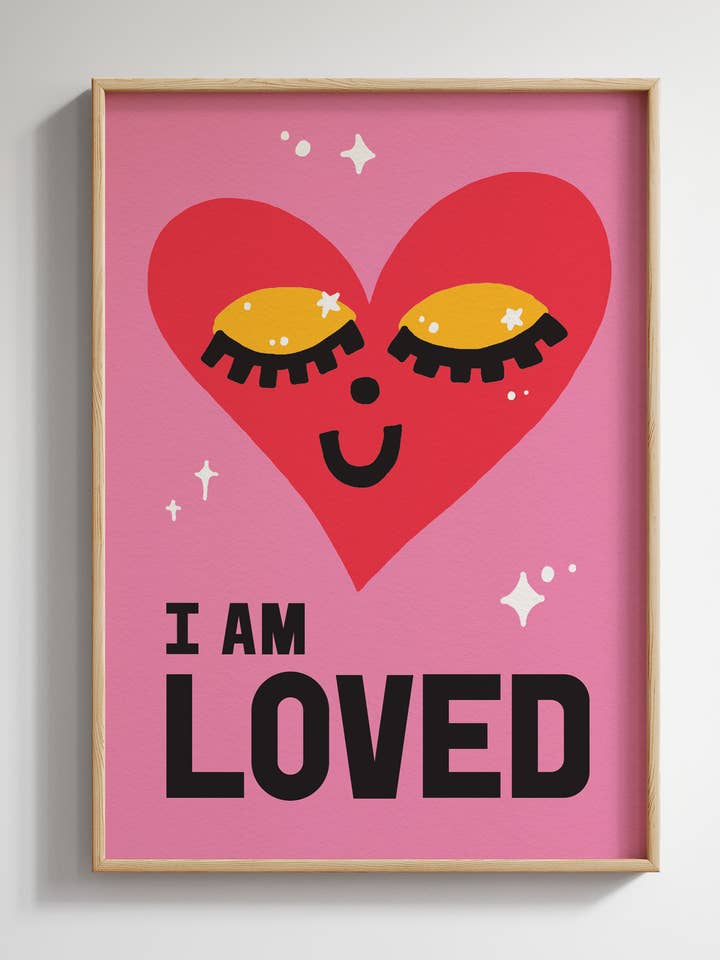 Art Print — I Am Loved for wholesale by SANDERS DE ROEPER