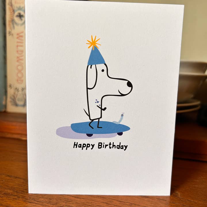 Happy Just Happy – postal de parabéns por atacado – Parabéns Skate Stanley1