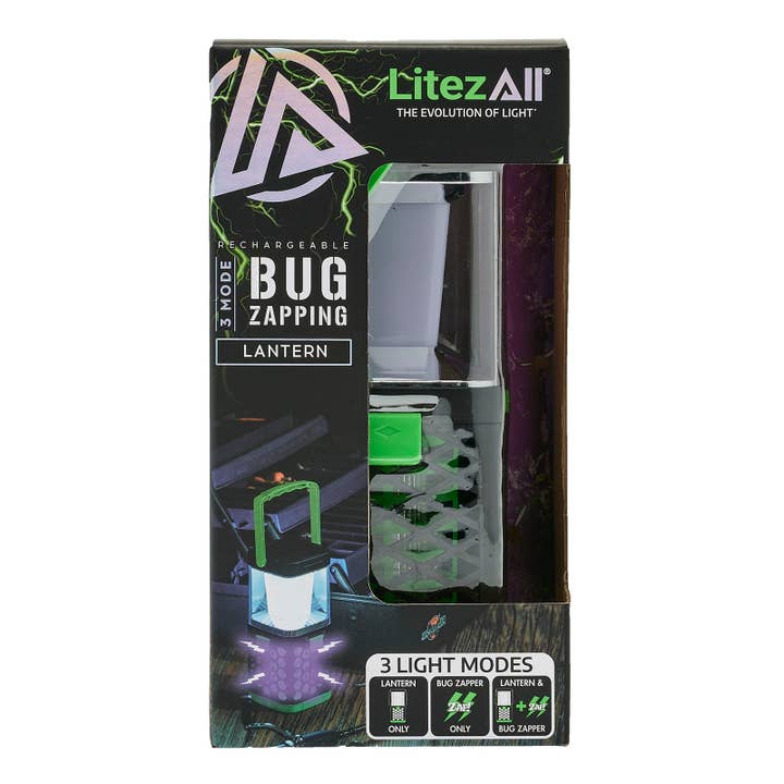 LitezAll - Wholesale Lantern - LitezAll Rechargeable Bug Zapping Lantern35
