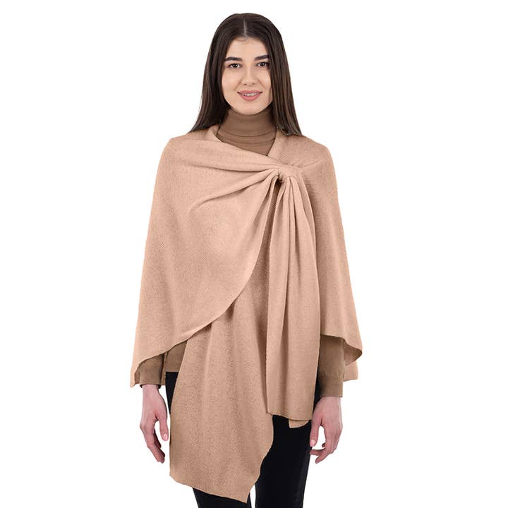 Saol - Wholesale Wrap - Women's - Lambswool Draped Shawl9