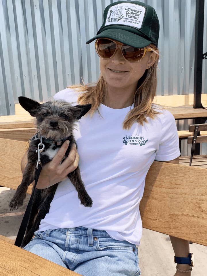 Vermont Canyon Tennis Patched Hat for wholesale by Ace the Moon