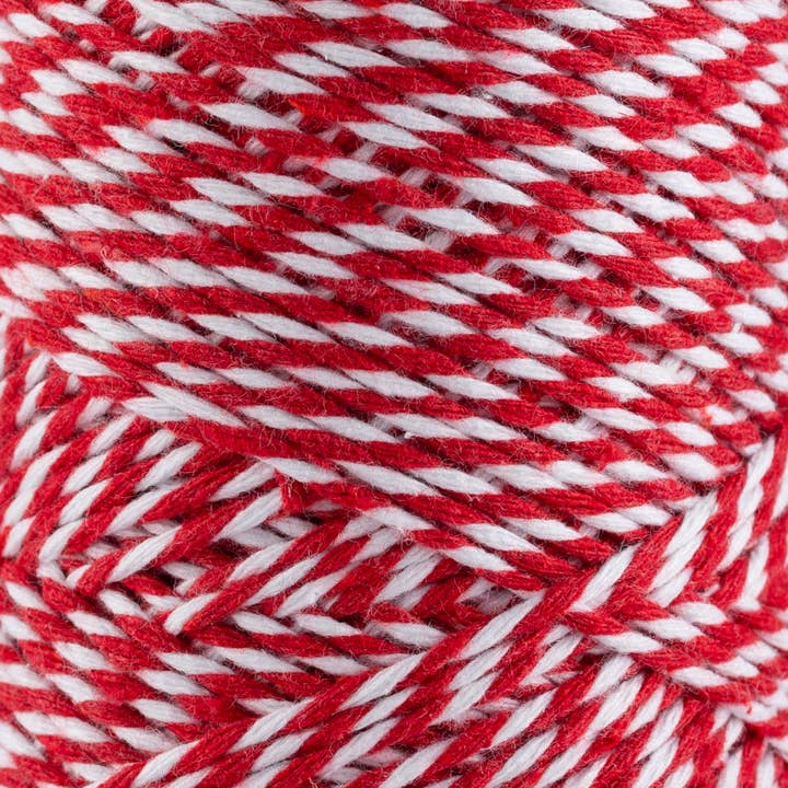 Sensy - Wholesale Twine - Sensy Premium 2mm - 240 yards %100 Cotton Striped Twine Pack