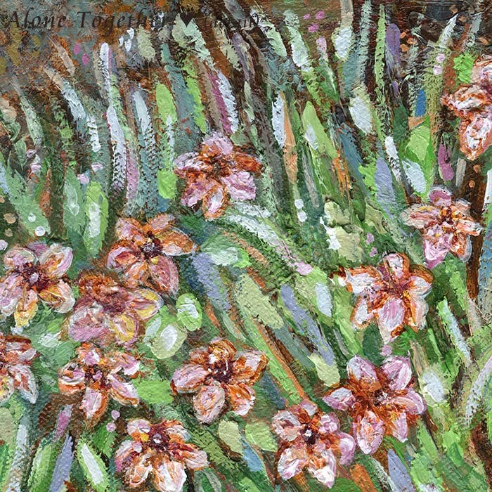 Katie m. Berggren art & design, LLC - Wholesale Art Print - Alone Together - Mother & Daughter Overlooking Sea Art Print4