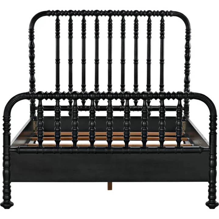 LOOMLAN - Wholesale Bed - Bachelor Black Wooden Bed Frame16