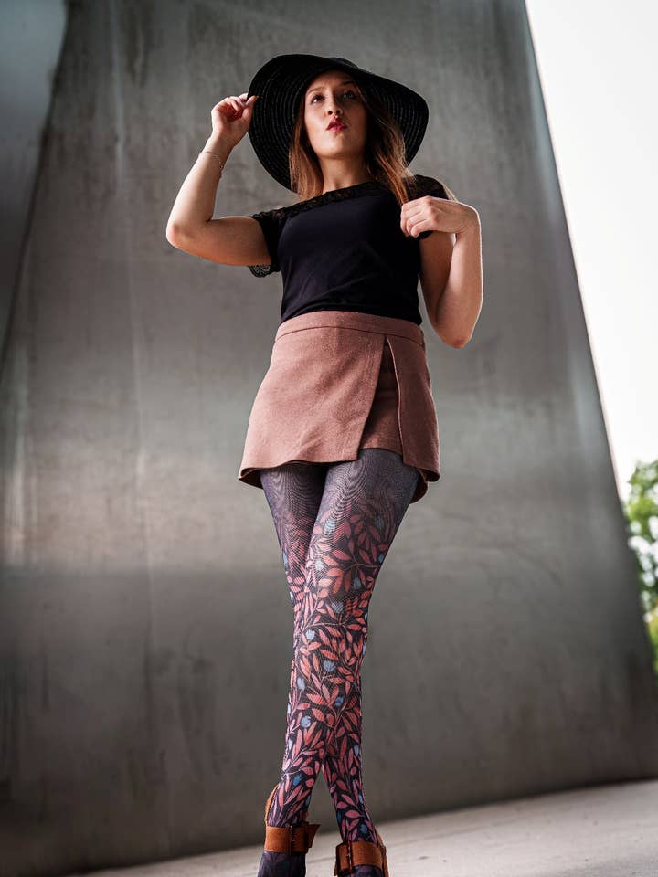 Pantimedias sublimadas Bluebell para venta al por mayor de Clovis & Clothilde Paris