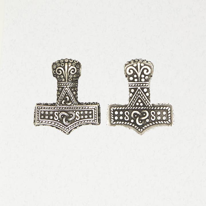 Norse Pewter Pendant Necklace - Thor’s Hammer for wholesale by Nirvana LLC