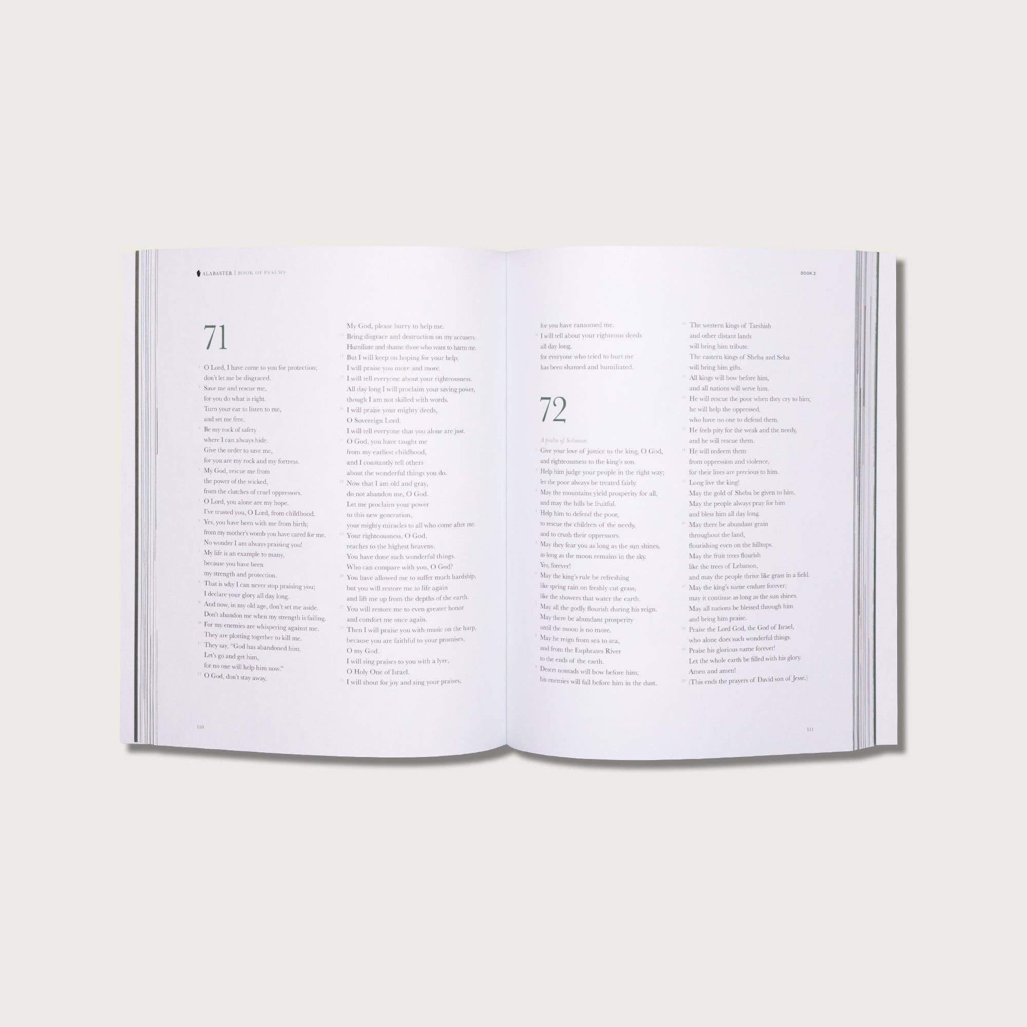 Alabaster Co - Vente Livre sur la religion - Le livre des psaumes10