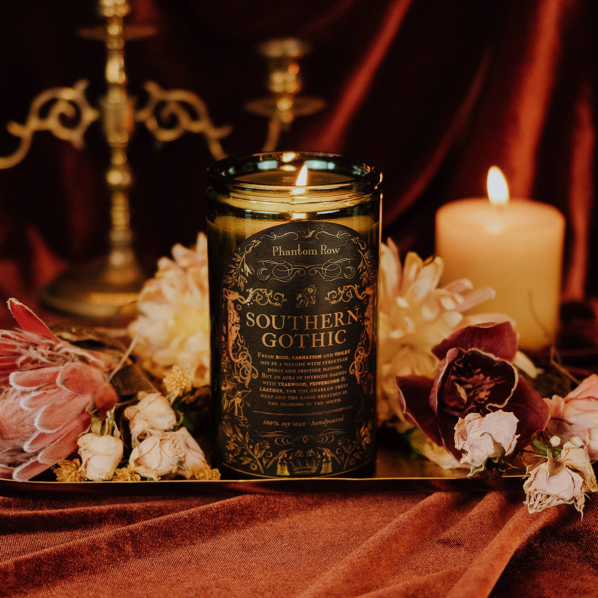 Phantom Row - Wholesale Jar/Filled Candle - Southern Gothic | Literary & Gothic-Inspired Jar Candle4