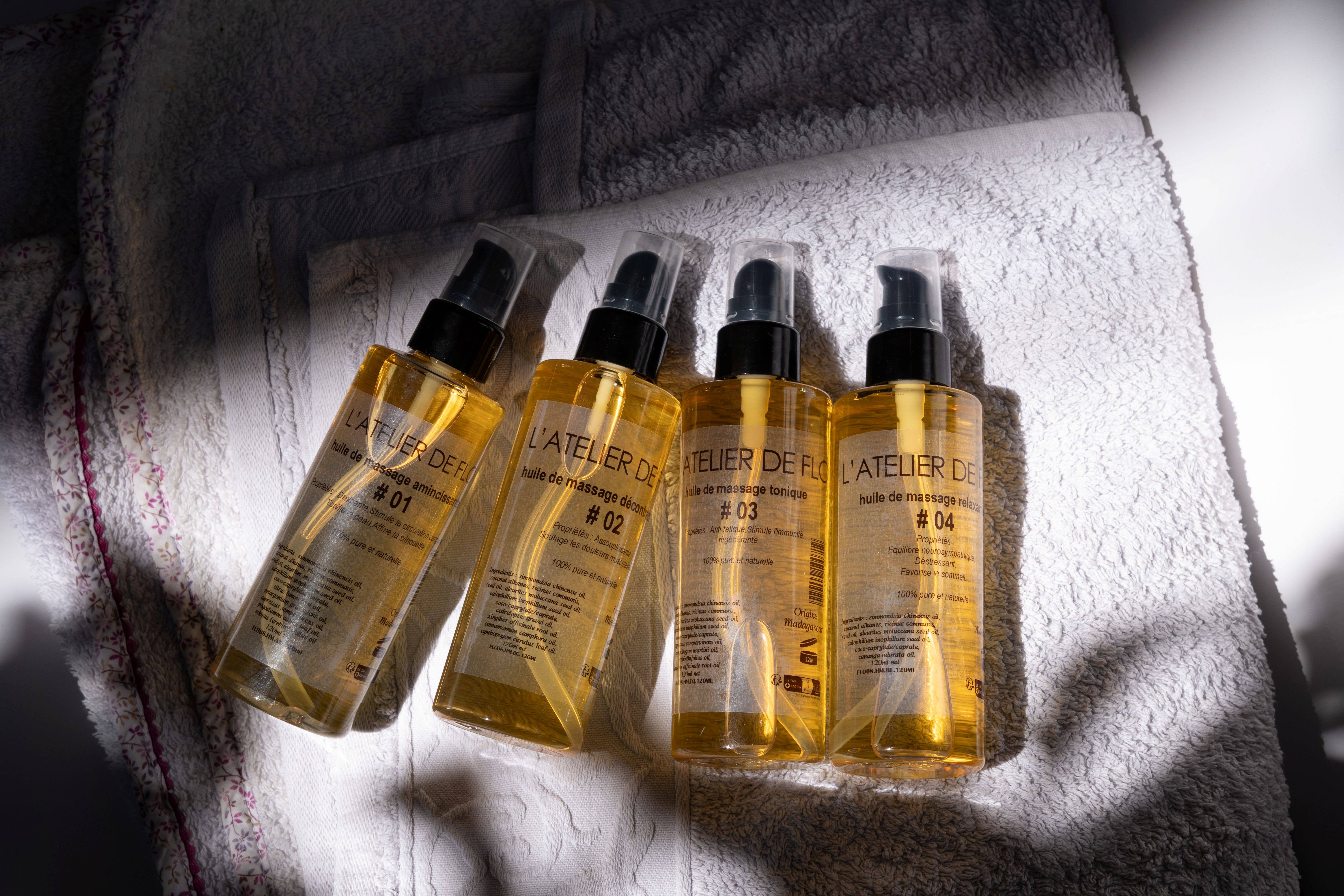 Floribis - Venta al por mayor Aceites de baño/corporales - Aceite de Masaje Relajante2